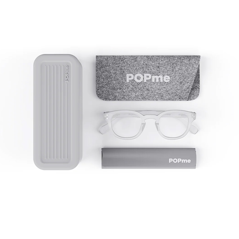POPME - Γυαλιά Ανάγνωσης +1.5 ice white